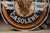 Metal John1920s–1930s Johnson Gasolene With Ethyl Double-Sided Porcelain Sign For Sale - Image 7 of 13