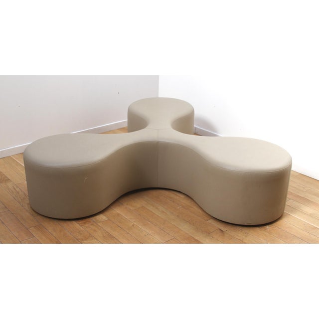 Beige Molecule Bench from La Cividina For Sale - Image 8 of 9