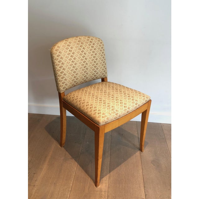 1930s Pair of Art Deco sycamore chairs For Sale - Image 6 of 12