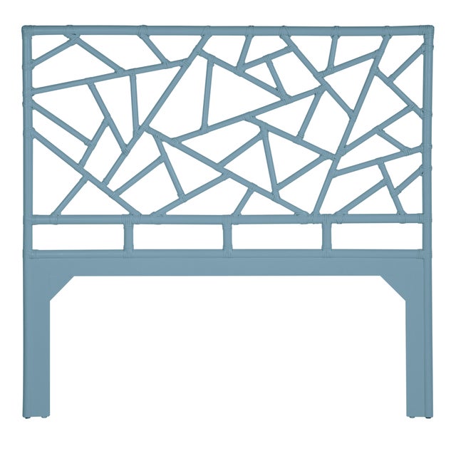 Natural rattan, leather bindings, and master craftsmanship make the Tiffany bed a true statement piece. Crafted from...