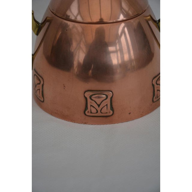 Art Nouveau Secessionist Copper-Plated Sugar Bowl from WMF, 1900s For Sale - Image 15 of 18