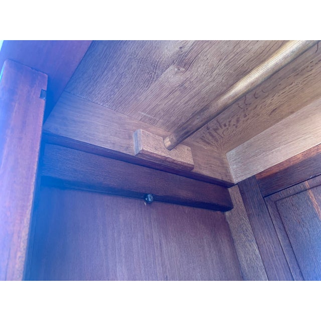 Empire Walnut Single-Door Bookcase, 1880s For Sale - Image 17 of 18