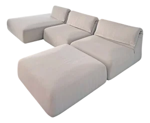 Moroso Highlands Modular Sectional Sofa by Patricia Urquiola - 4 Piece Set