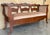 Mid-Century Modern 20th Century Catalan Bench in Walnut with Upholstered Seat and Arms For Sale - Image 3 of 18