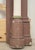 Colonial Revival Painted Wood Pilaster Mantel For Sale - Image 10 of 11