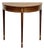 Baker Furniture Hepplewhite Style Inlaid DemiLune Console Table For Sale