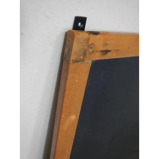 Wall Mounted School Blackboard, 1980s For Sale - Image 3 of 11
