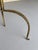2020s Spanish Iron Drinks Table With Dark Gold Patina For Sale - Image 5 of 13