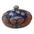 Vintage Ceramic Chinoserie Asian Lidded Dish For Sale