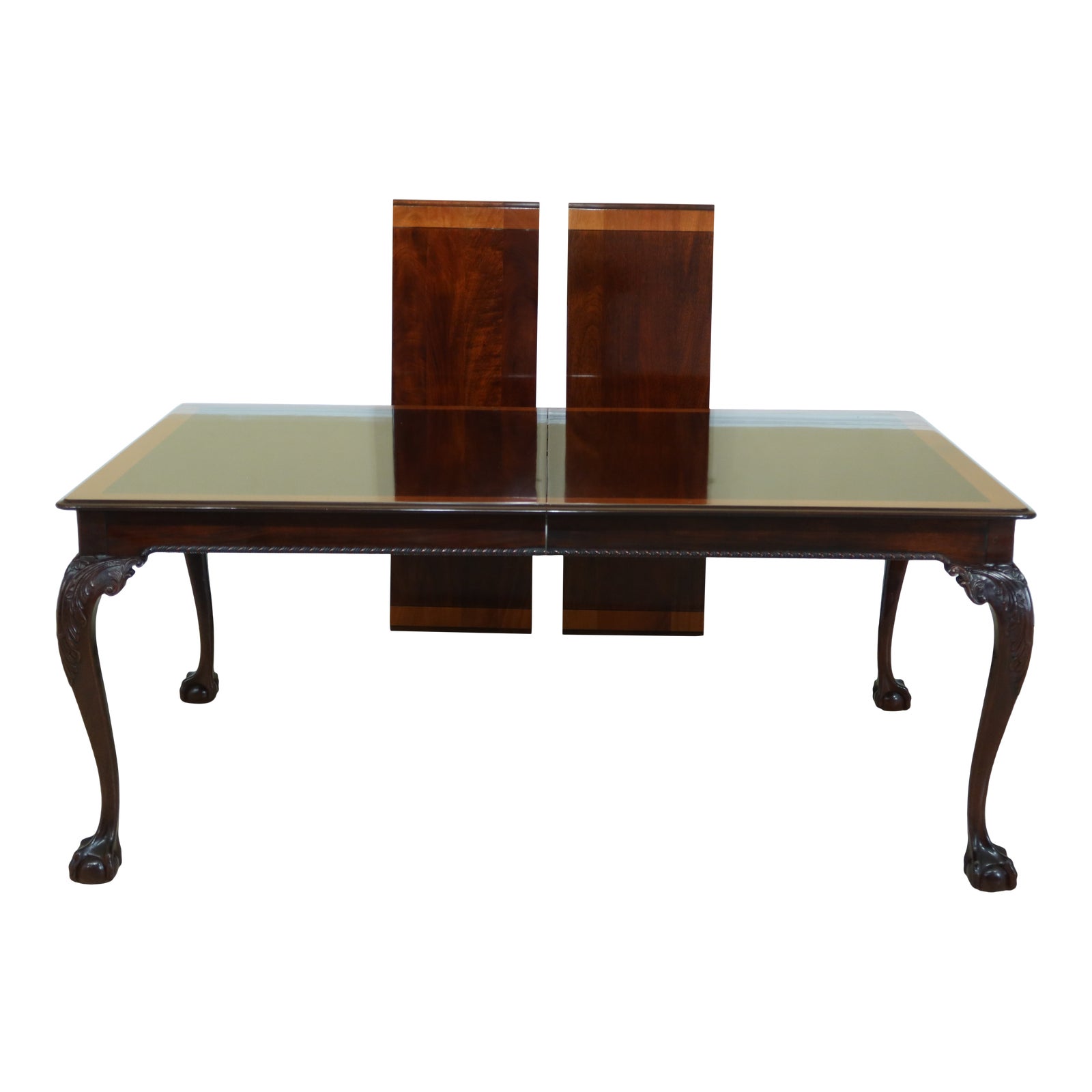 Stickley Ball & Claw Mahogany Dining Room Table Chairish