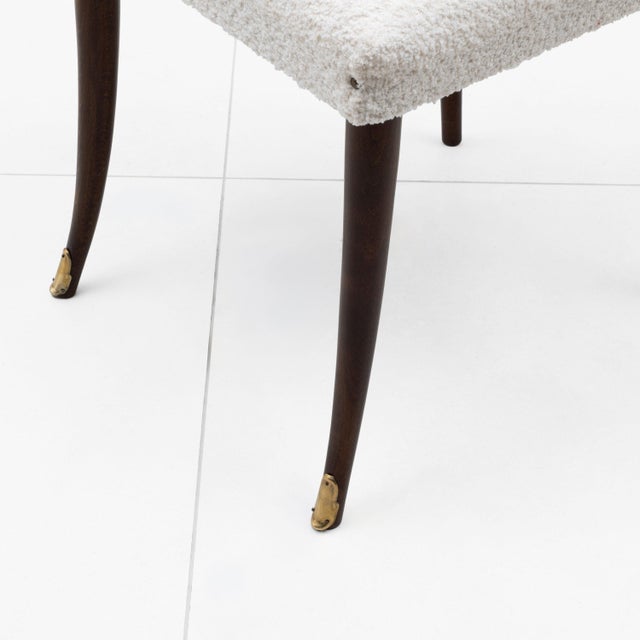 Mid-Century Dinning Chairs attributed to Guglielmo Ulrich, 1940s, Set of 4 For Sale - Image 9 of 10