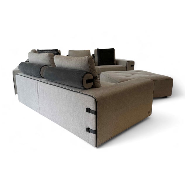 Italian Modern Gamma Gregory Modular Sectional For Sale - Image 4 of 14