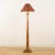 Arts & Crafts 1950s Arts & Crafts Red Painted Floor Lamp For Sale - Image 3 of 11