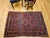 Persian Vintage Persian Sarouk Area Rug, Hand-Knotted Wool, Allover Floral Pattern, 3x5, Red& Navy For Sale - Image 3 of 14