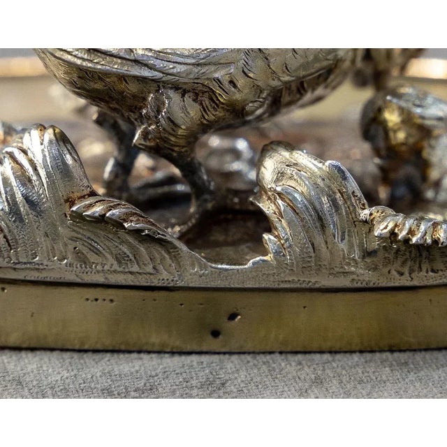 Metal Edmond Lhote, Sculpture Group, 1910, Sterling Silver For Sale - Image 7 of 8