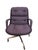 Eggplant Set of 4 Vintage Mid-Century Modern Steelcase “Pollock” Swivel Chairs For Sale - Image 8 of 12