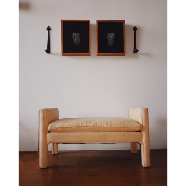 Karl Springer Style Parsons Bench, Circa 1980s For Sale - Image 11 of 15