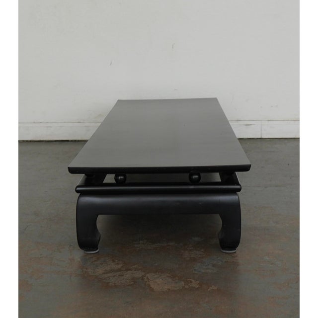 Vintage Century Furniture Asian-Style Low Coffee Table For Sale In Austin - Image 6 of 10