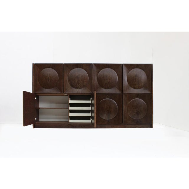 1970s Vintage Brutalist Sideboard, 1970s For Sale - Image 5 of 10