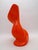 Space Age Orange Swirl SC3 Ceramic Vase, Italy, 1970s For Sale - Image 11 of 12