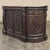 Wood 19th Century French Renaissance Marble Top Buffet For Sale - Image 7 of 18