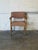 Mid-Century Modern Oak Armchair With Upholstered Seat Danish Mid-Century Modern Vintage For Sale - Image 3 of 10