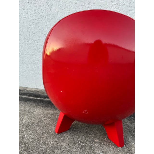 Late 20th Century Disney Imagineering Space Mountain Fiberglass Resin Chair For Sale - Image 12 of 12