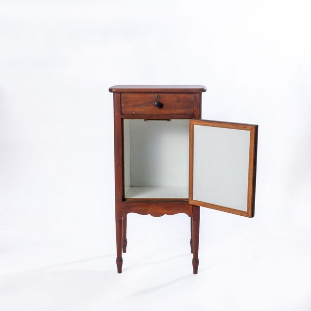 Brown Mid 20th Century Mahogany Humidor-Smoking Stand For Sale - Image 8 of 8