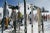 Skiers At Gstaad 1969 by Slim Aarons Slim Aarons Limited Estate Edition Skiers at Gstaad, Switzerland, 1969. unframed c...