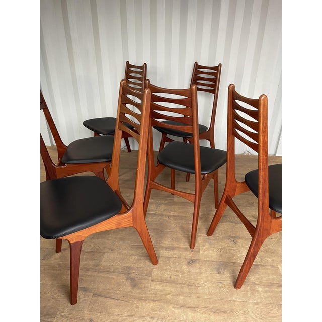Model 83 Dining Chairs by Boltinge Stolefabrik, Denmark, 1960s, Set of 6 For Sale - Image 15 of 18