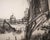 Abstract Expressionism Kcho (Alexis Leyva Machado) Charcoal on Canvas Boat Scene – 37” H X 30 ½” W For Sale - Image 3 of 5