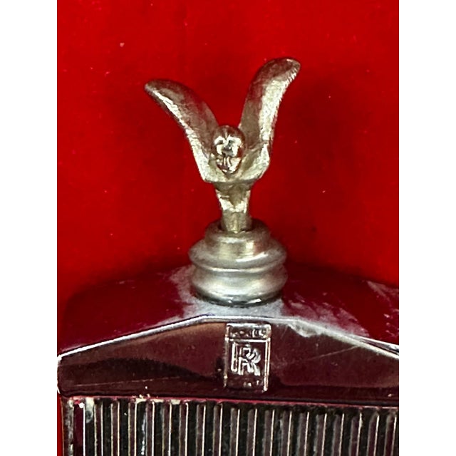Metal Vintage Rolls Royce Grille Petrol Lighter, 1970s For Sale - Image 7 of 13