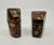A lovely pair of Victorian horn perfume travel containers descended through a prominent New England Family. These two have...
