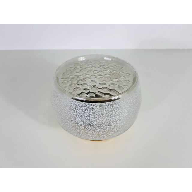 1960s Mid Century Modern Bubble Glas Flush Mount by VEB, East Germany, 1960s For Sale - Image 5 of 8