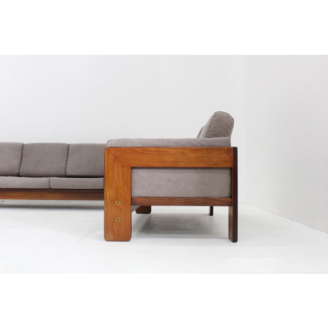 Wood Vintage Bastiano Sofa Set by Tobia Scarpa for Gavina, 1970s, Set of 2 For Sale - Image 7 of 13