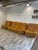 A- 370 vintage rare orange colour atlantis living room set from jitona, 1970, set of 3 in original condition !! no cracks...