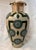 Modern Enamel & Brass Vase For Sale - Image 4 of 7