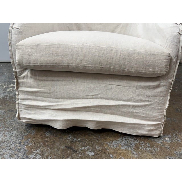 Verellen Norah Slipcover Swivel Glider For Sale - Image 10 of 12