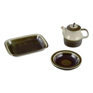 Maya Stoneware by Marianne Westman for Rörstrand, 1970s, Set of 4 For Sale