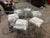 Modern Charles Hollis Jones Attributed Lucite Dining Set For Sale - Image 3 of 7