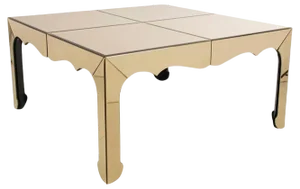 Vintage Mirrored Dining Table
