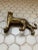 Mid Century Brass Leopard Statue Decor For Sale In Los Angeles - Image 6 of 7