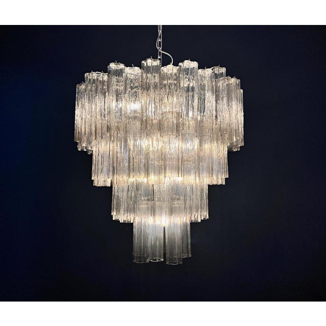 Italian Chandelier in Murano Glass, 1990 For Sale - Image 11 of 18