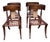 t.h. Robsjohn Gibbings Style Walnut Klismos Chairs…set of 4 For Sale