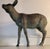 This amazing faun /deer sculpture is in solid bronze and has an amazing aged patina.The condition is very good and has...