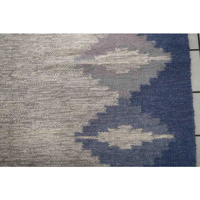 1970s 1970s Handmade Vintage Persian Ardabil Kilim 4.7' X 6.3' For Sale - Image 5 of 13