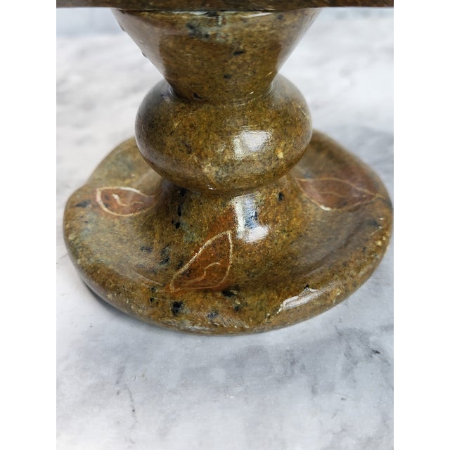 1990s Modern Natural Onyx Stone Drink Coaster Holder For Sale In San Francisco - Image 6 of 11