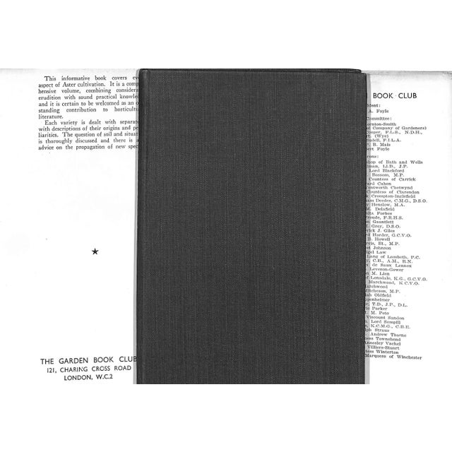 "Michaelmas Daisies & Other Garden Asters" Book 1947 Ranson, e.r. For Sale - Image 4 of 8