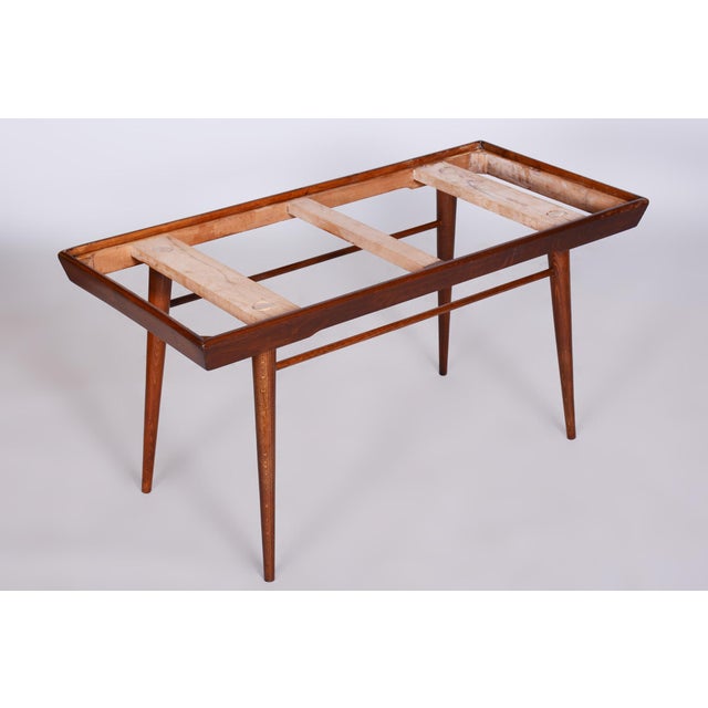 Set of Mid-Century Chairs in Beech & Walnut attributed to Antonín Šuman, Czech, 1950s For Sale - Image 13 of 13