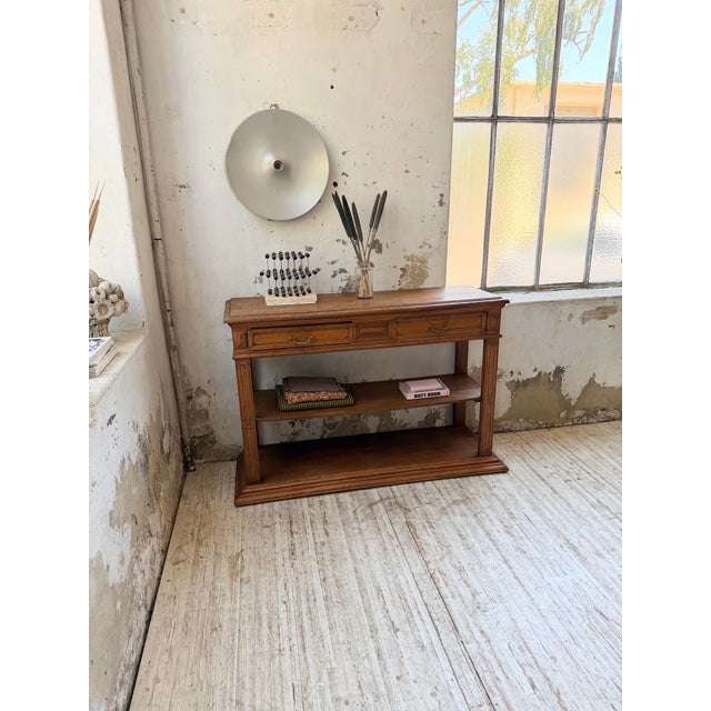 19th Century Oak Console Table For Sale - Image 6 of 18